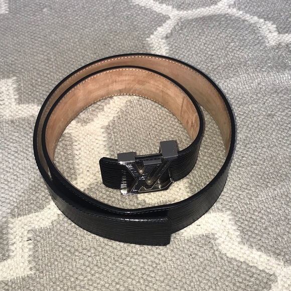 Louis Vuitton limited edn belt black epi leather - Picture 5 of 8